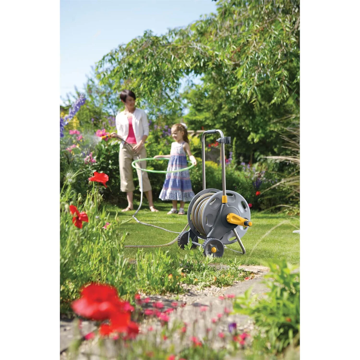 Hozelock 2435 60m Reel With 50m Hose 4 Hozelock 2435 60m Reel With 50m Hose - Image 2