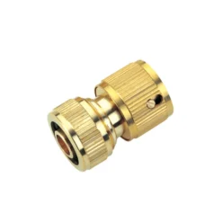 Homebase Brass Waterstop Hose Quick Connector
